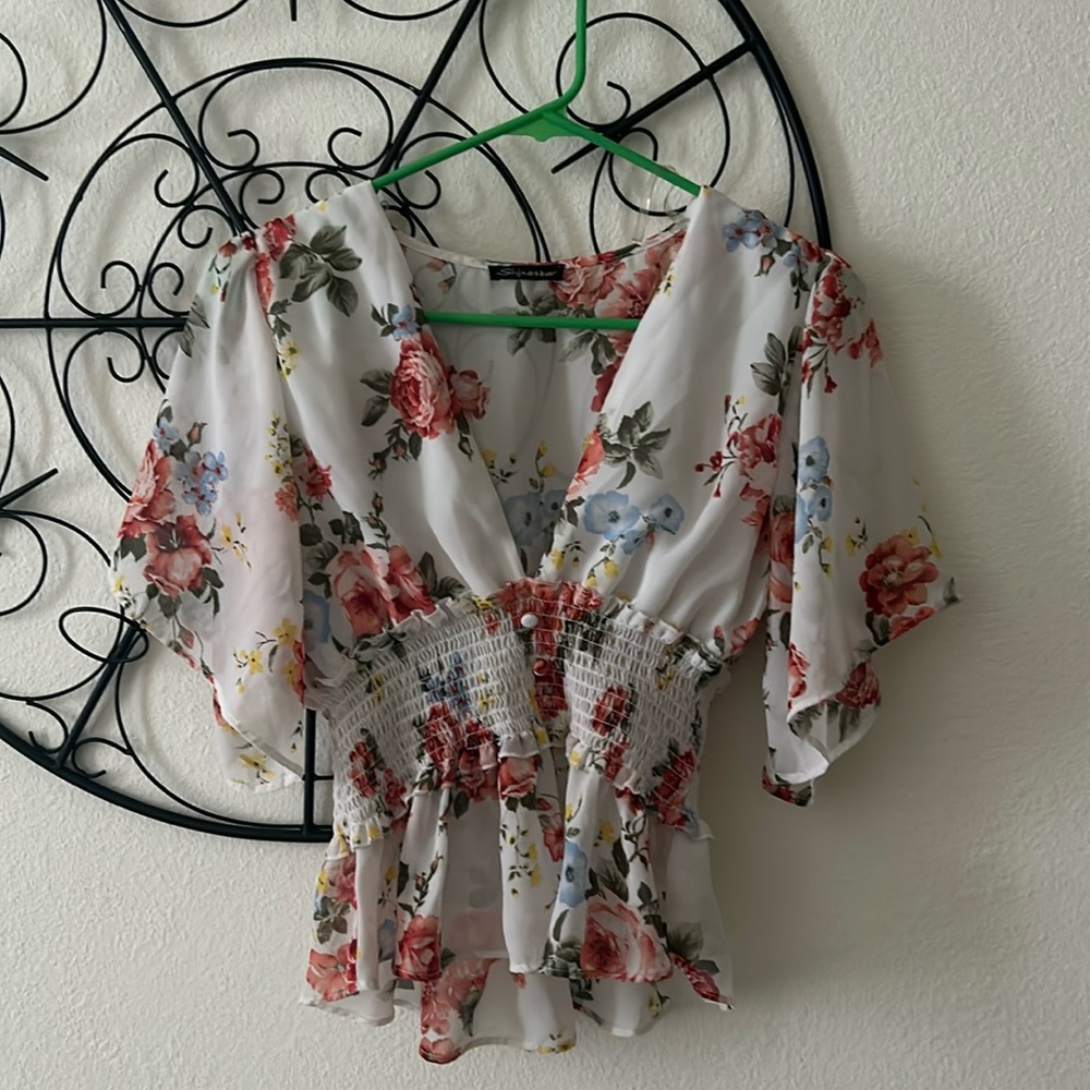 Floral blouse